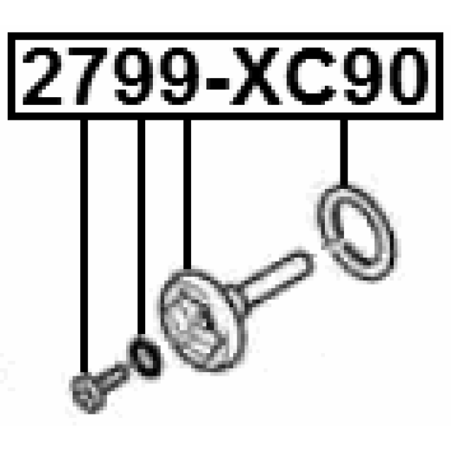  Febest Tappeplugg til Girkasse