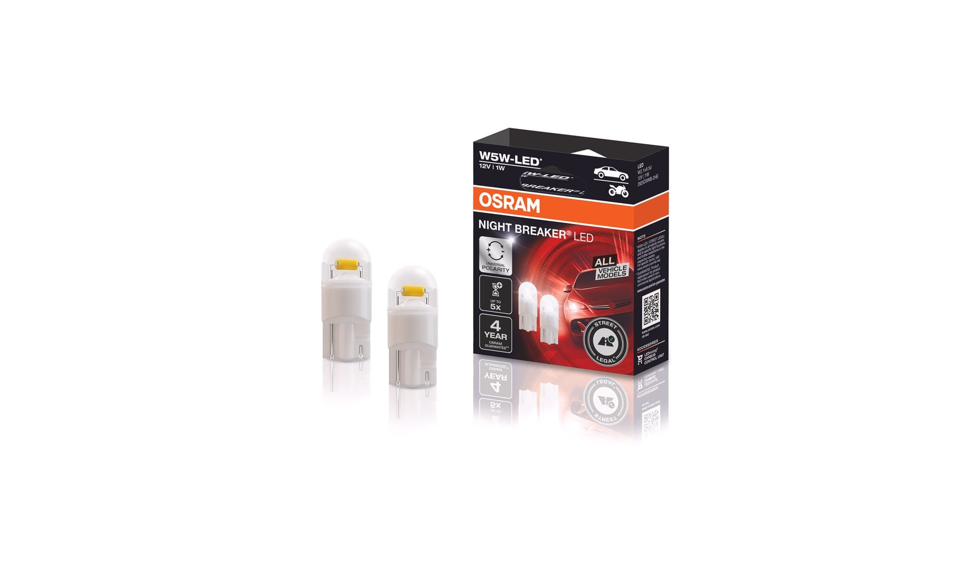 OSRAM Night Breaker LED W5W 2pk
