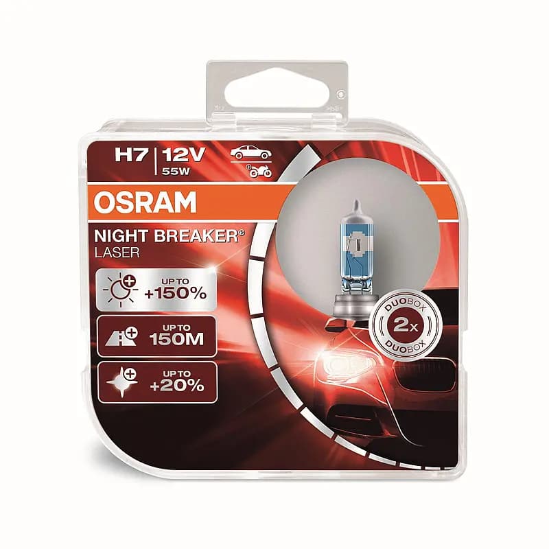 Osram NIGHT BREAKER LASER H7 DUO BOX