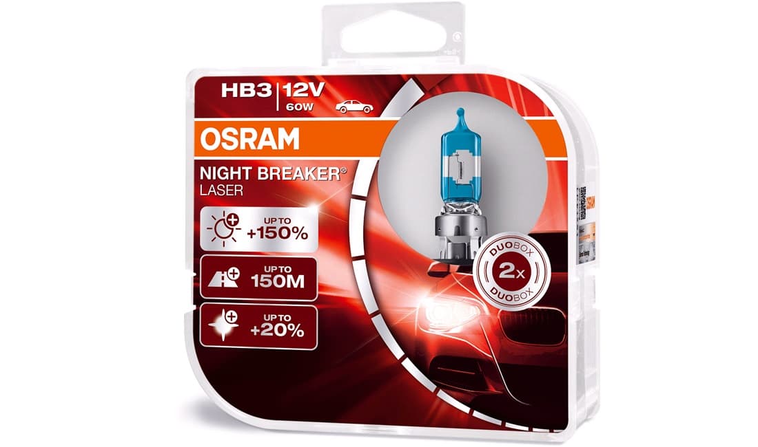 Osram Night Breaker Laser HB3 duo box