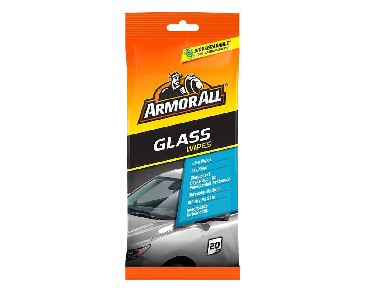 Armor All Glass Wipes Flatpk. 20 stk.