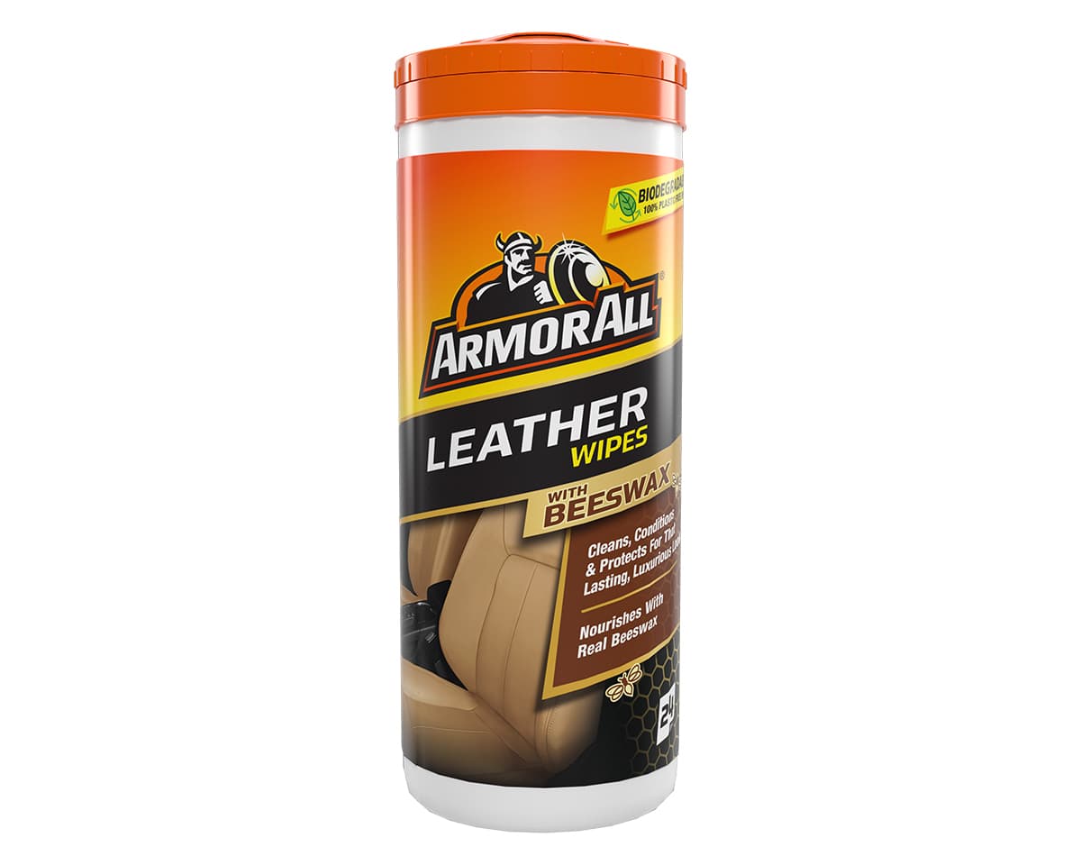 Armor All Leather Wipes Cannister 30 stk.