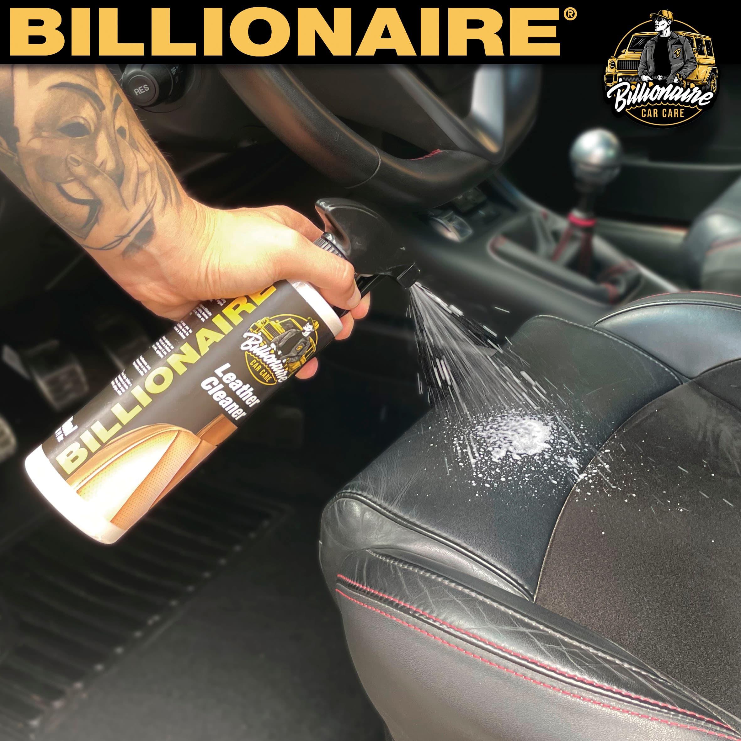 BILLIONAIRE LEATHER CLEANER 500ML