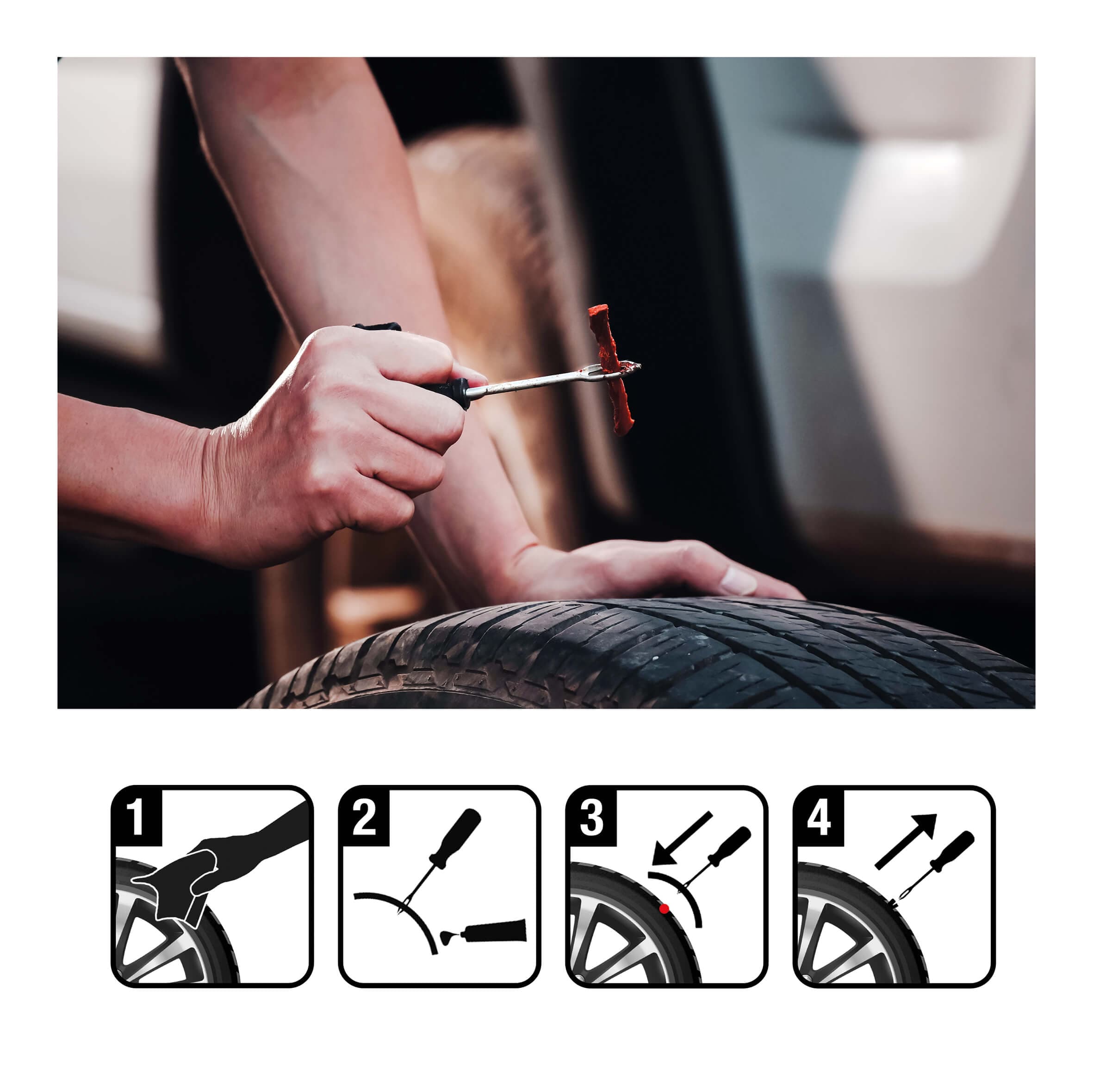 TYRE PLUG KIT
