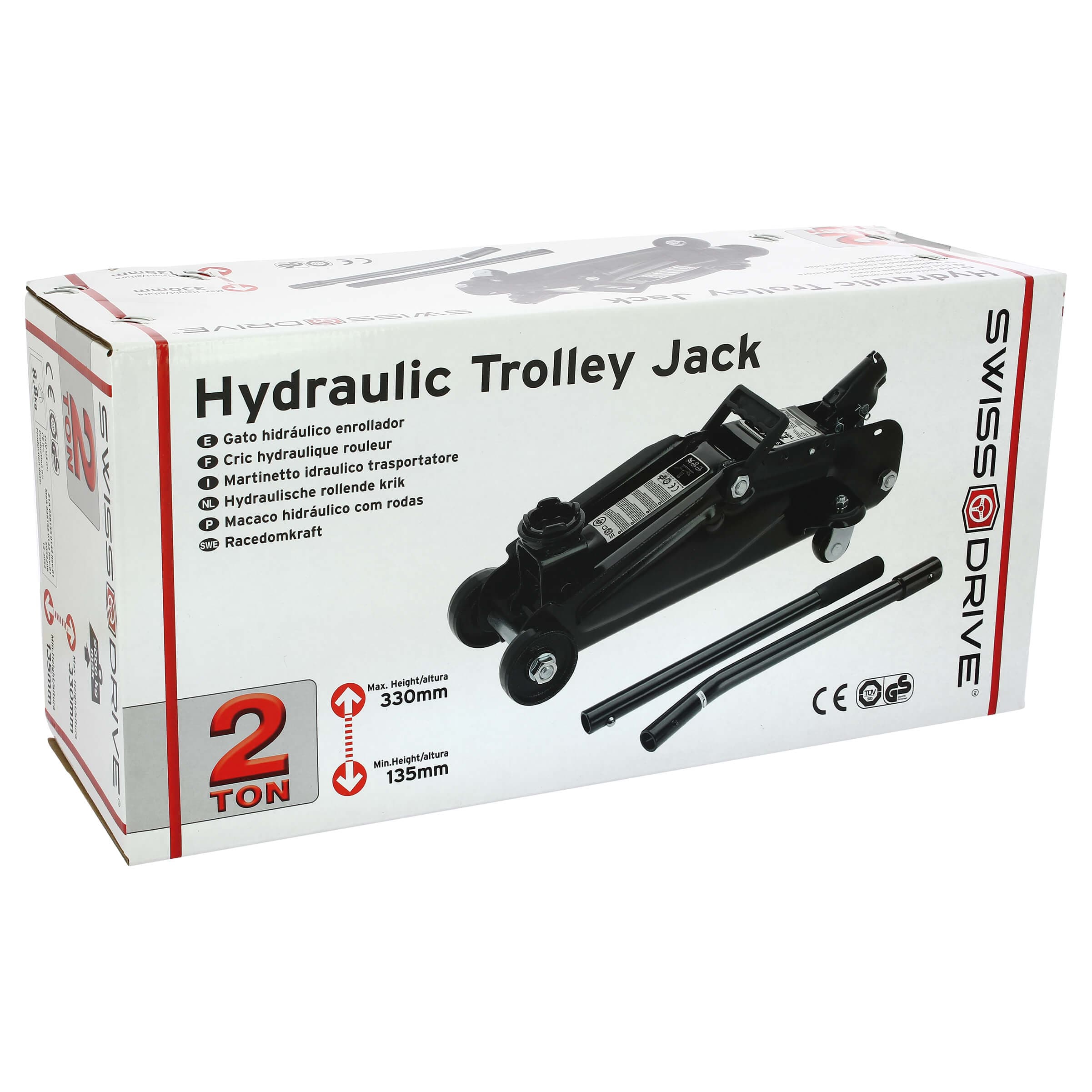 2 TON TROLLEY JACK TUV