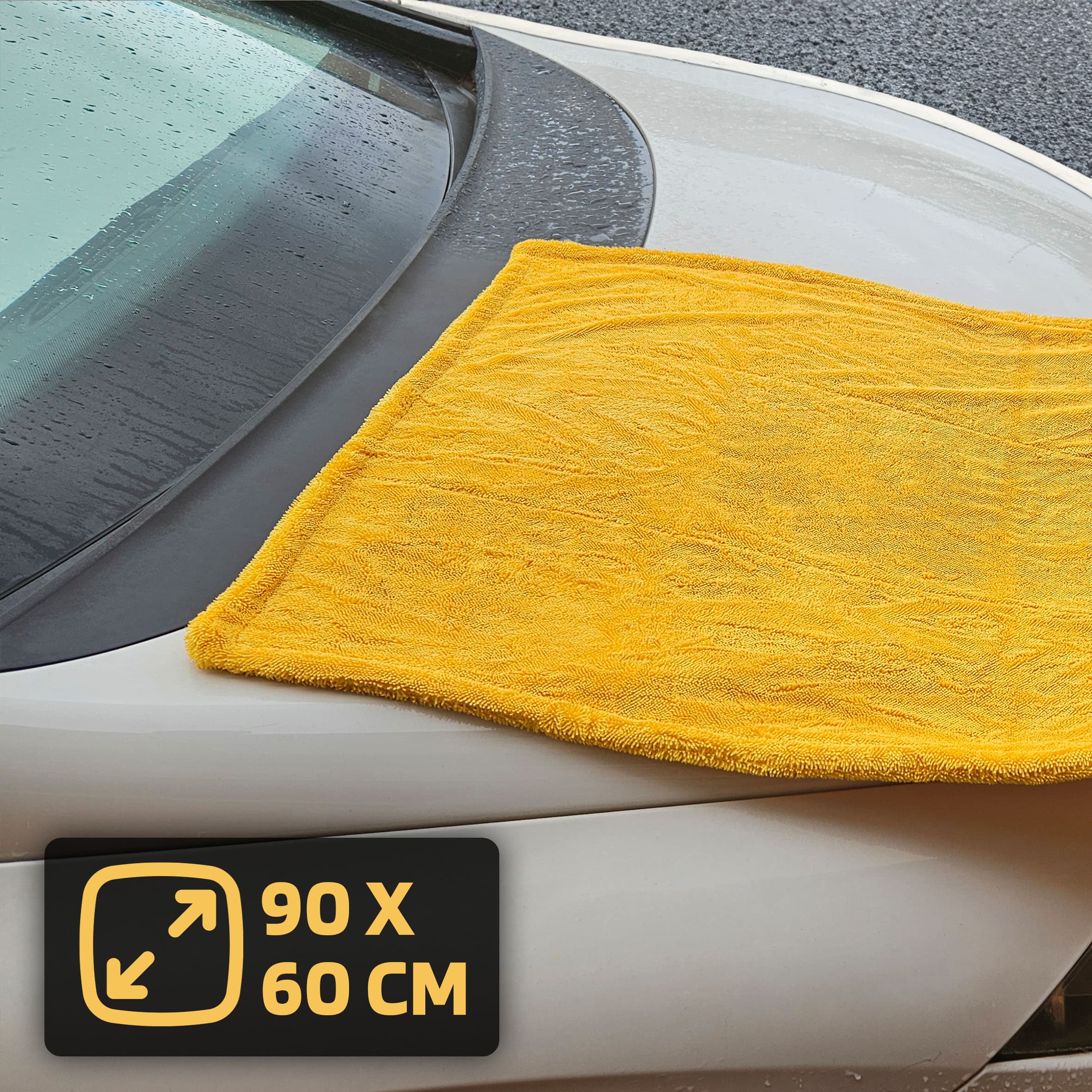 DRYING TOWEL XXL 90x60 CM 1200 GSM