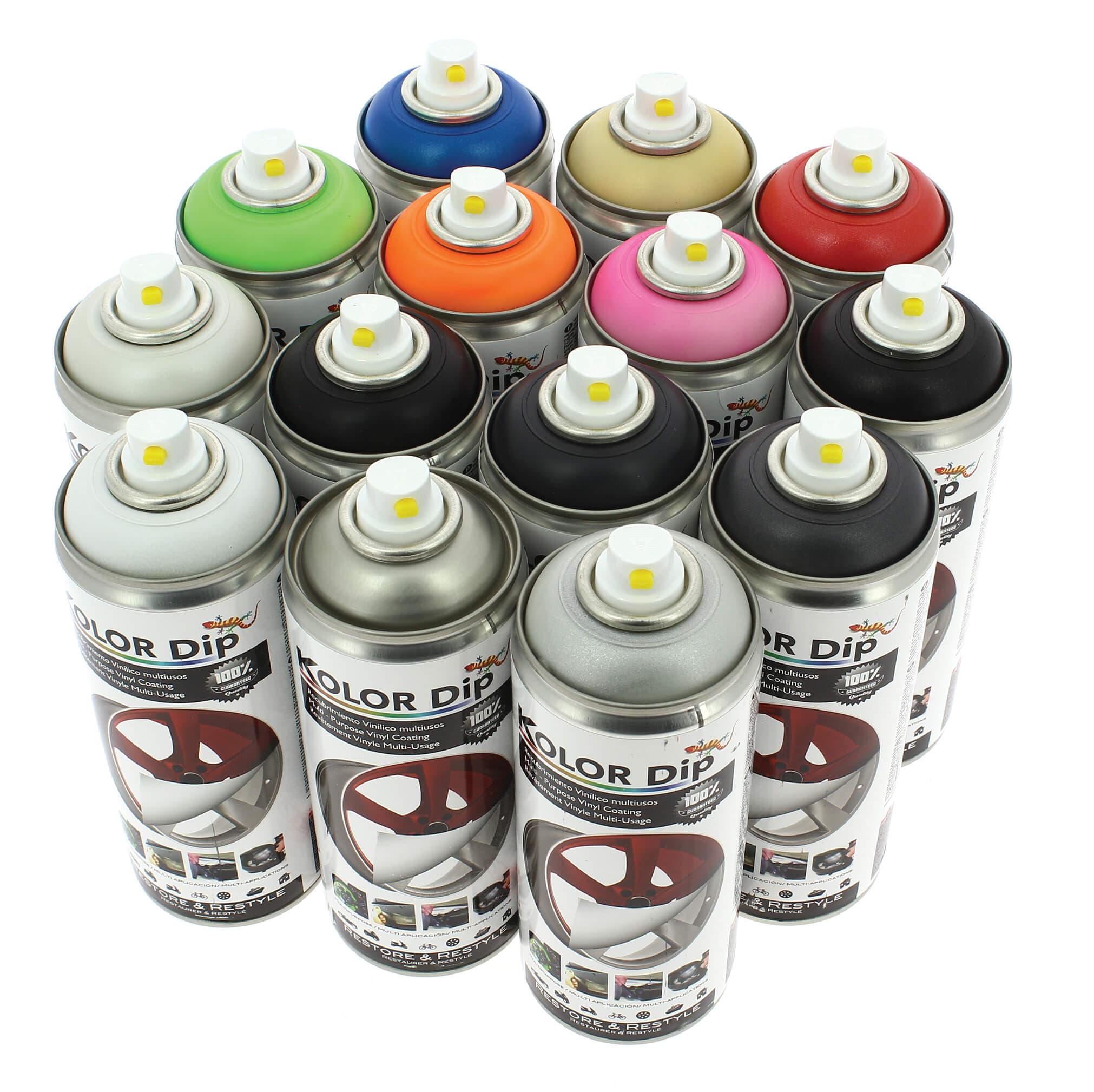 KOLOR DIP SOLID BLACK SPRAY 400 ML
