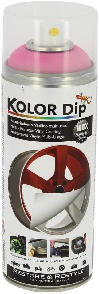 KOLOR DIP FLUOR PINK SPRAY 400 ML
