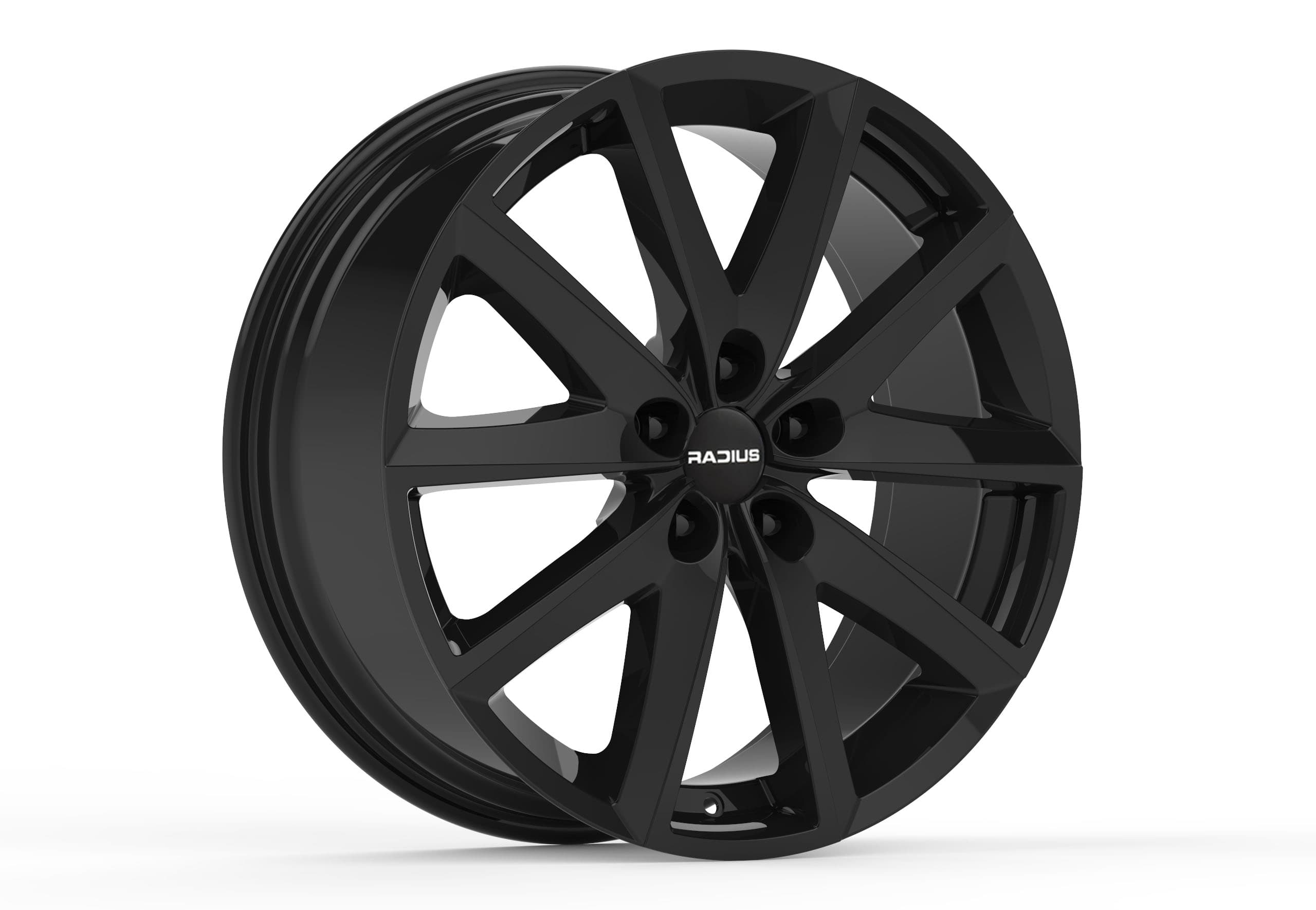 Alufelg 19" Glossy Black