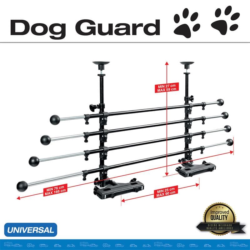 METALIC DOG GUARD DELUXE